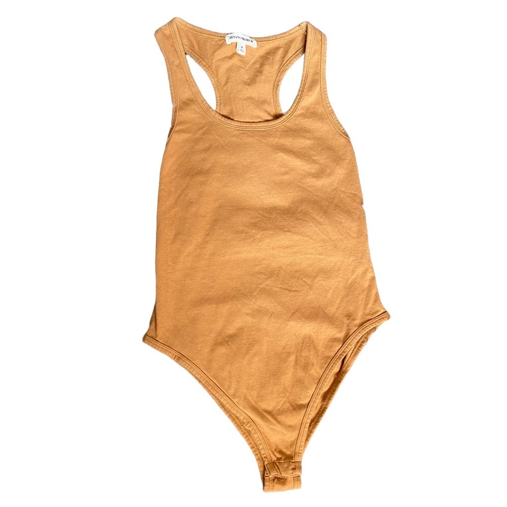 Zenana Premium Brown Body Suit Size Medium